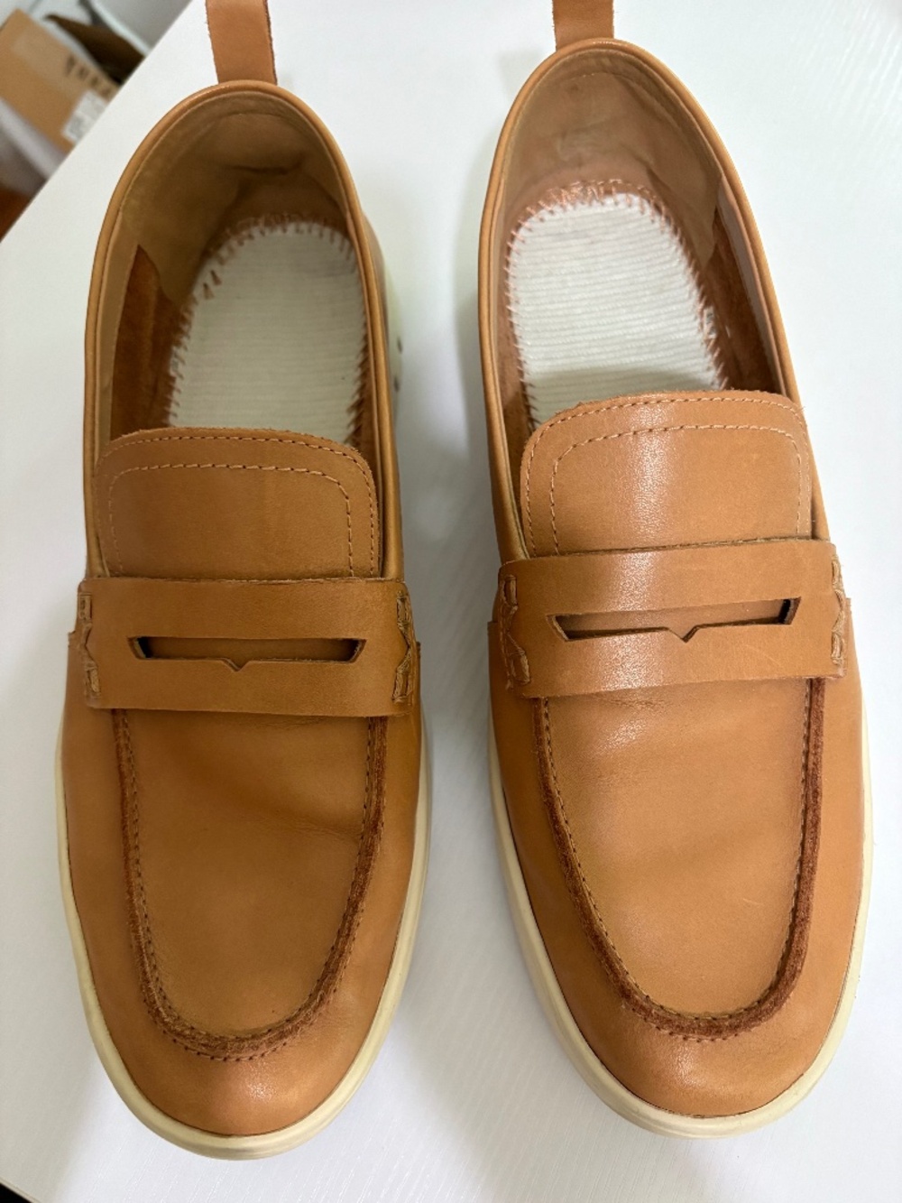 Vionic Uptown Loafer - Tan, size 10/41